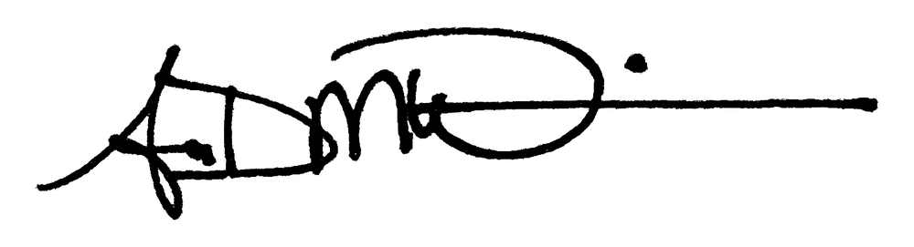 Aaron DMW signature